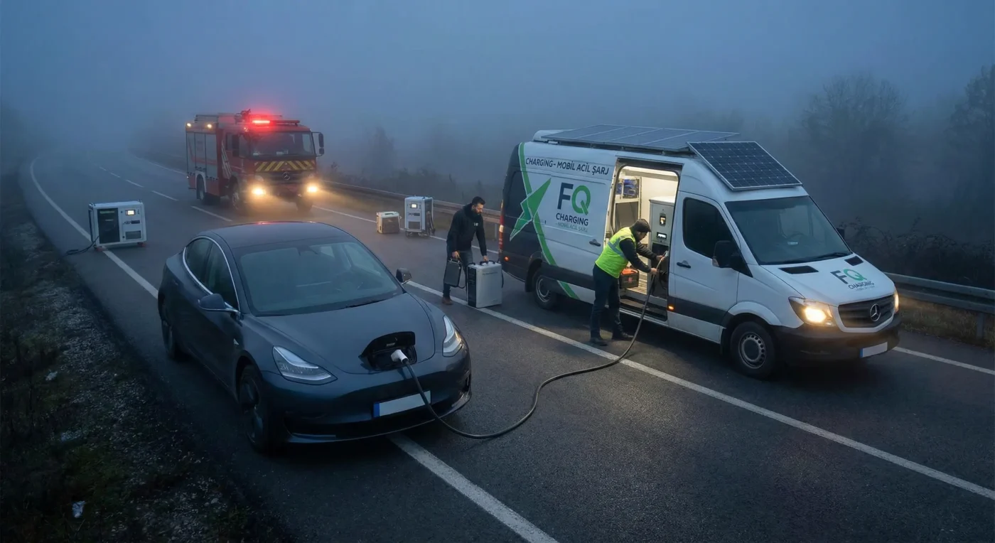 elektrikli araç acil şarj