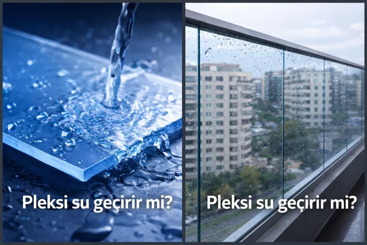 Pleksi Fabrikası | Pleksi Su Geçirir mi? Pleksi su geçirir mi sorusu özellikle dış mekân uygulamalarında en çok merak edilen konuların başında gelir.-19/02/2026